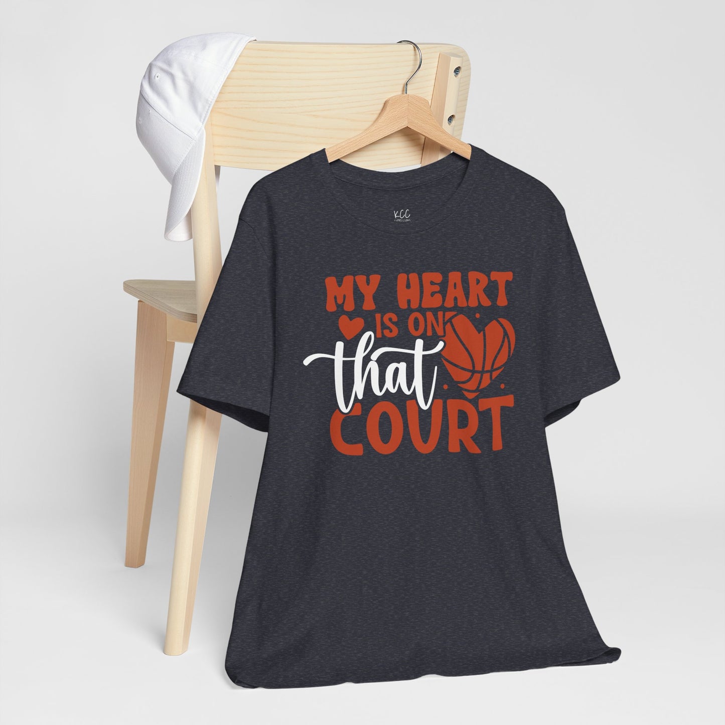 My Heart Is on That Court Tee
