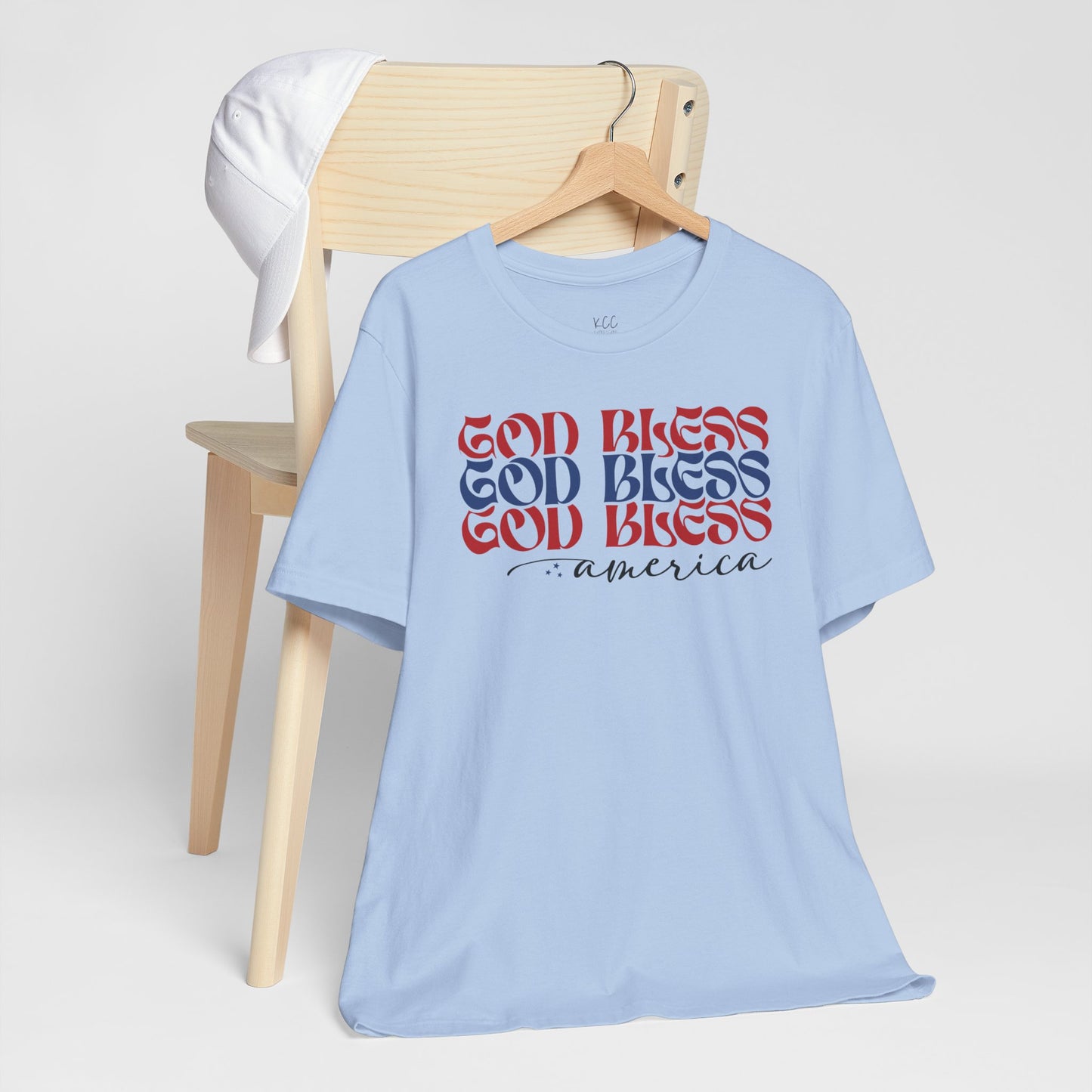 Retro God Bless Shirt