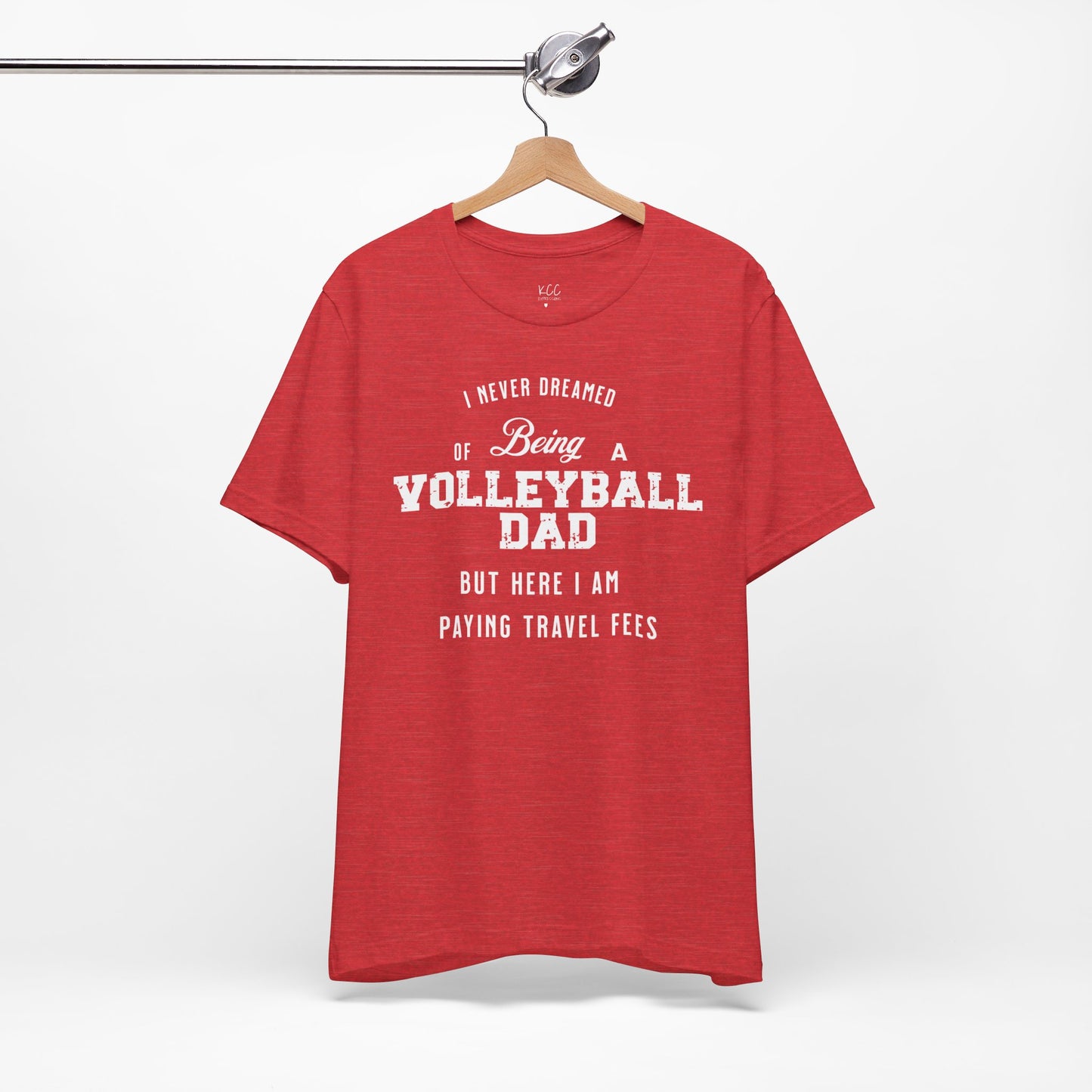 Volleyball Dad Travel Fee Tee - Proud Supporter of the Team