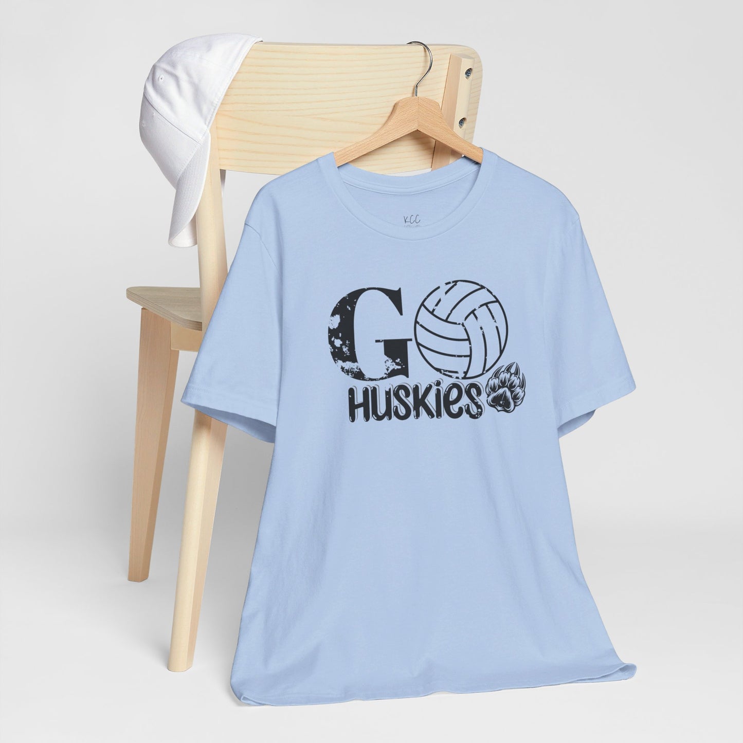 Go Huskies Volleyball Supporter Tee - Show Your Team Spirit