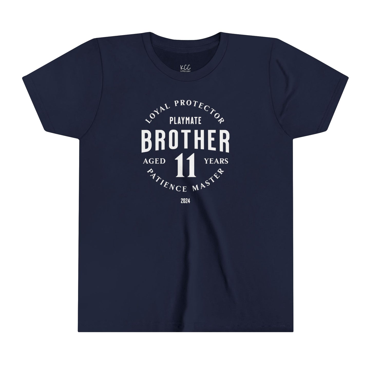 "Loyal Protector Brother Tee - Playmate & Patience Mastery"