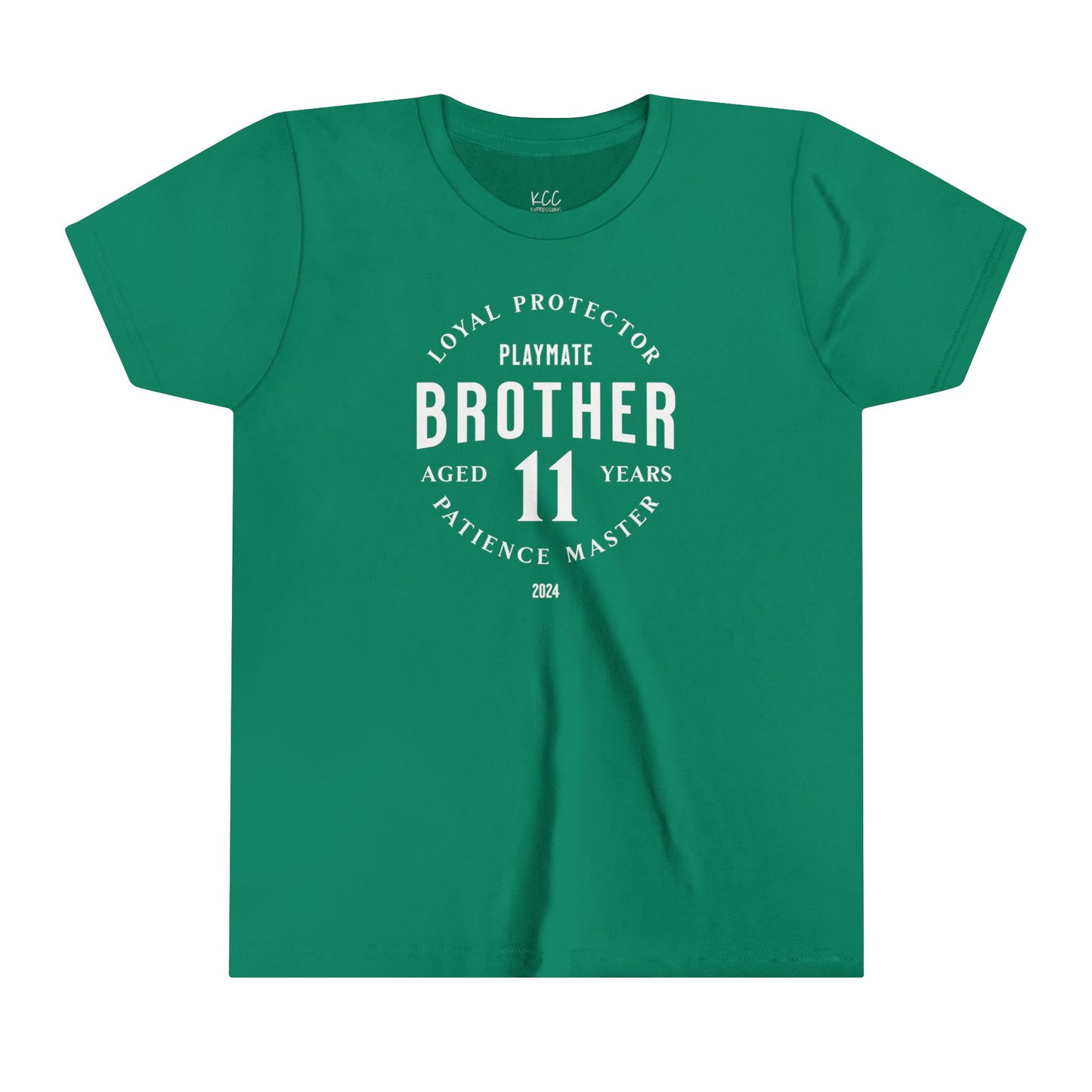 "Loyal Protector Brother Tee - Playmate & Patience Mastery"