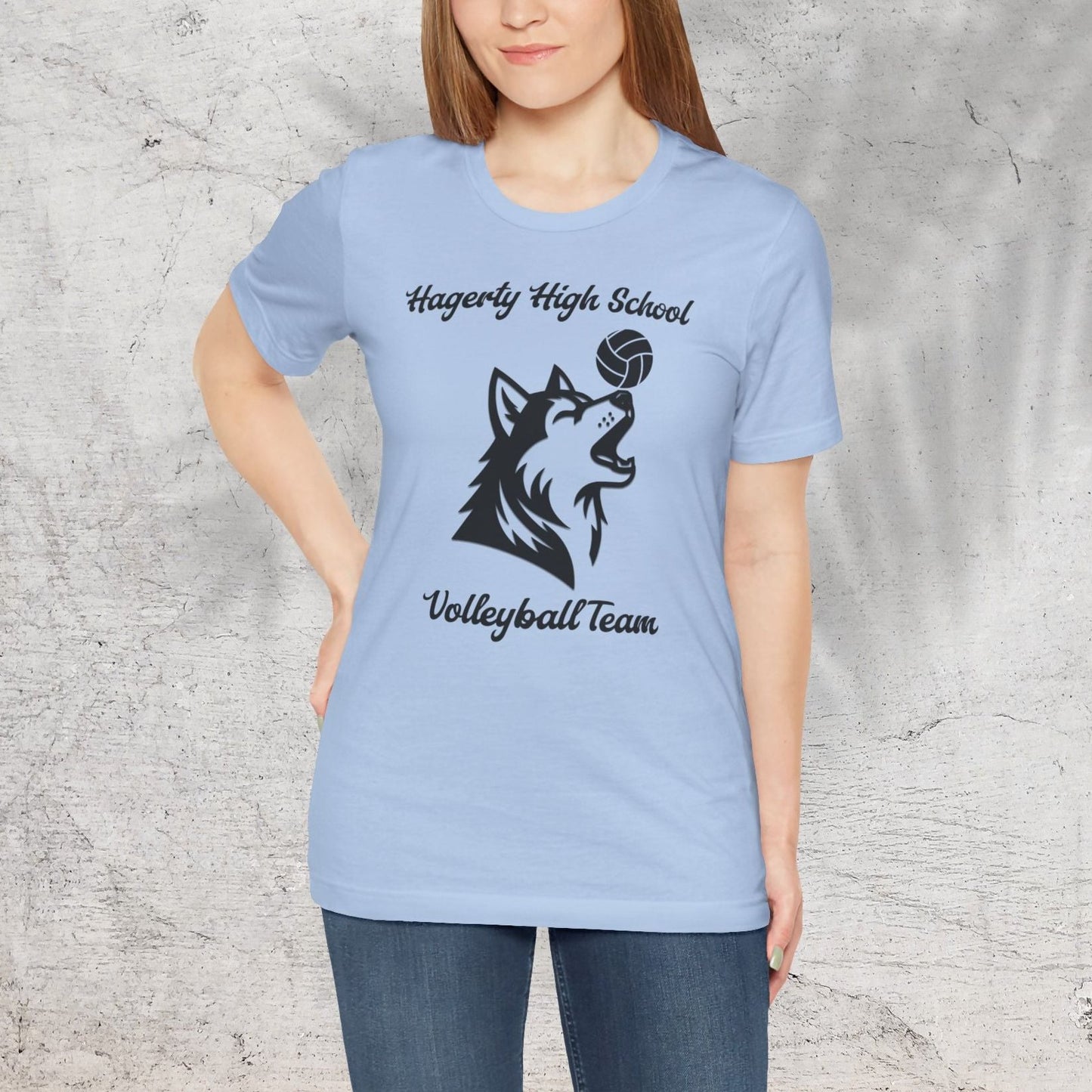 Hagerty High School Volleyball Team Tee - Show Your Huskies Pride