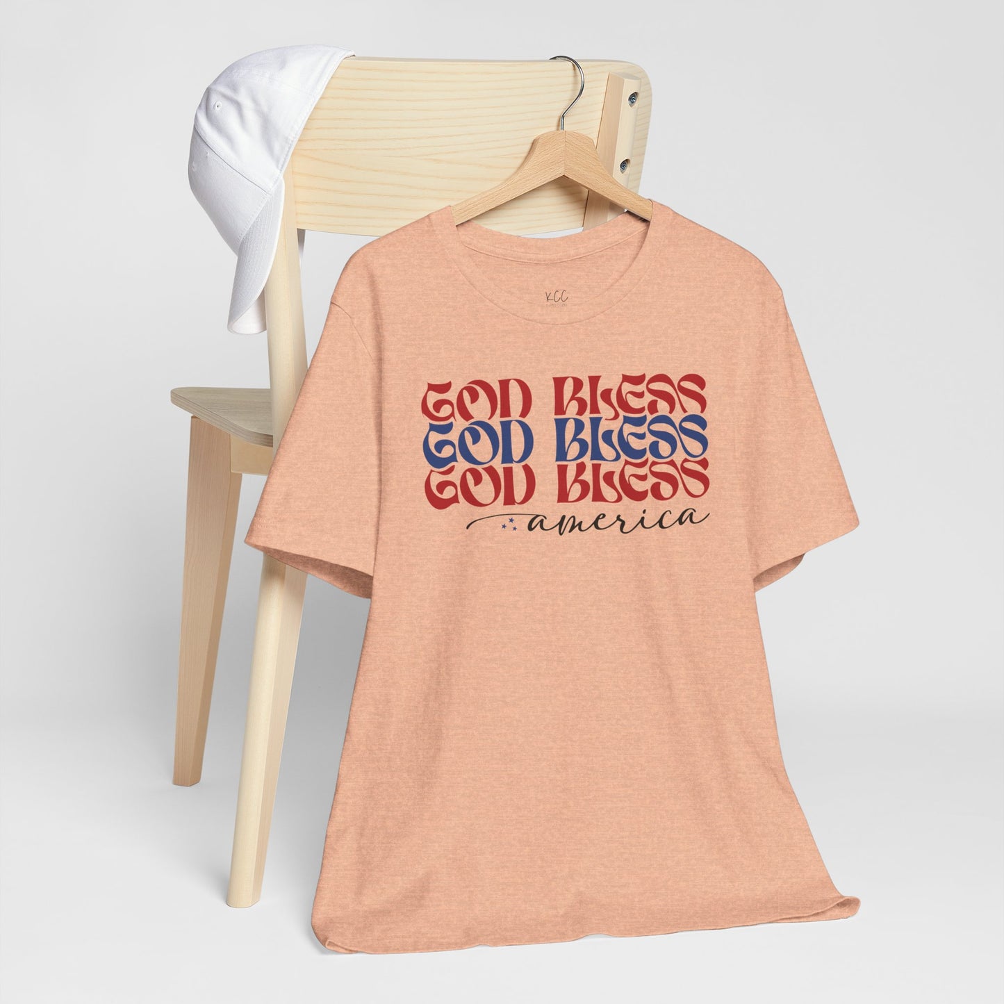 Retro God Bless Shirt