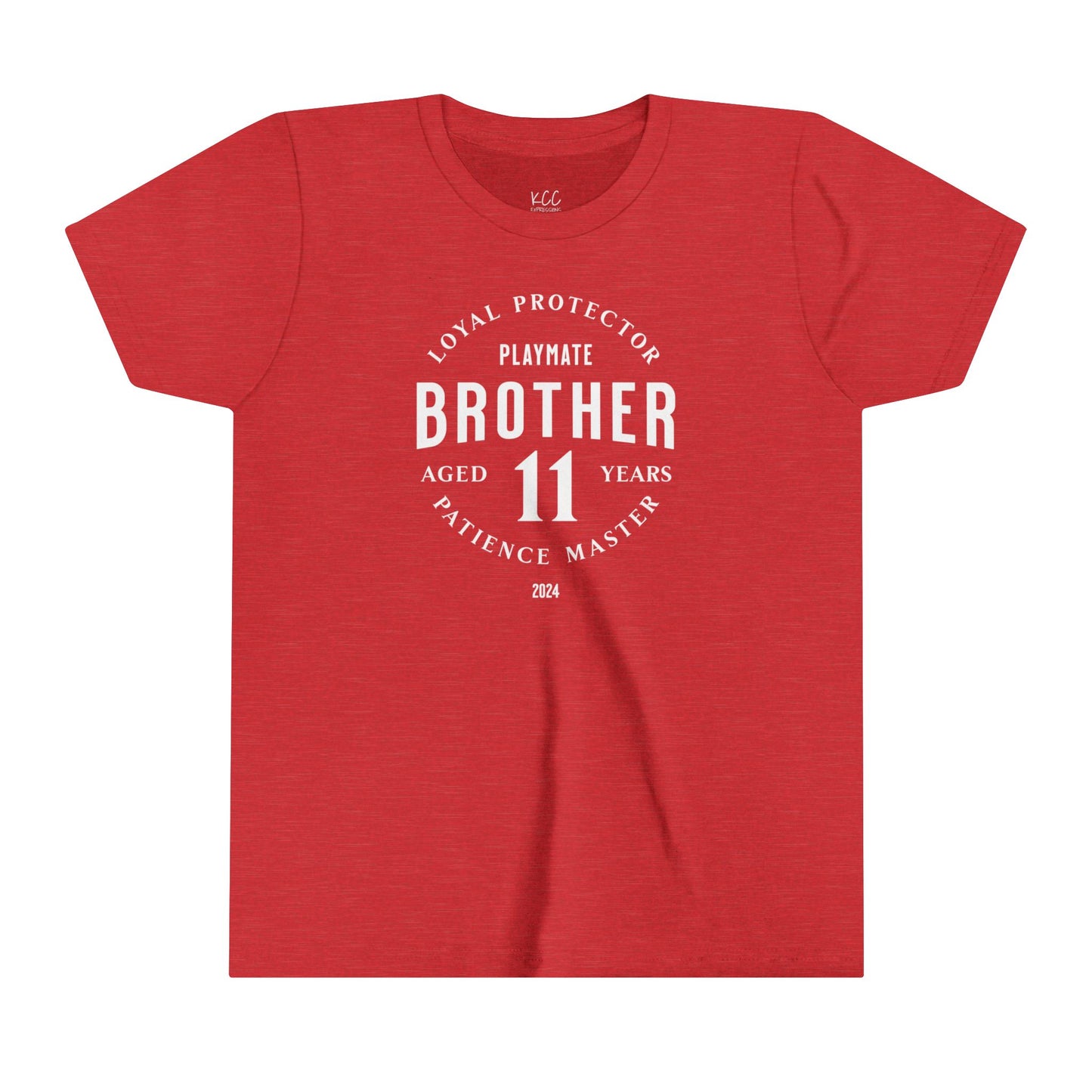 "Loyal Protector Brother Tee - Playmate & Patience Mastery"