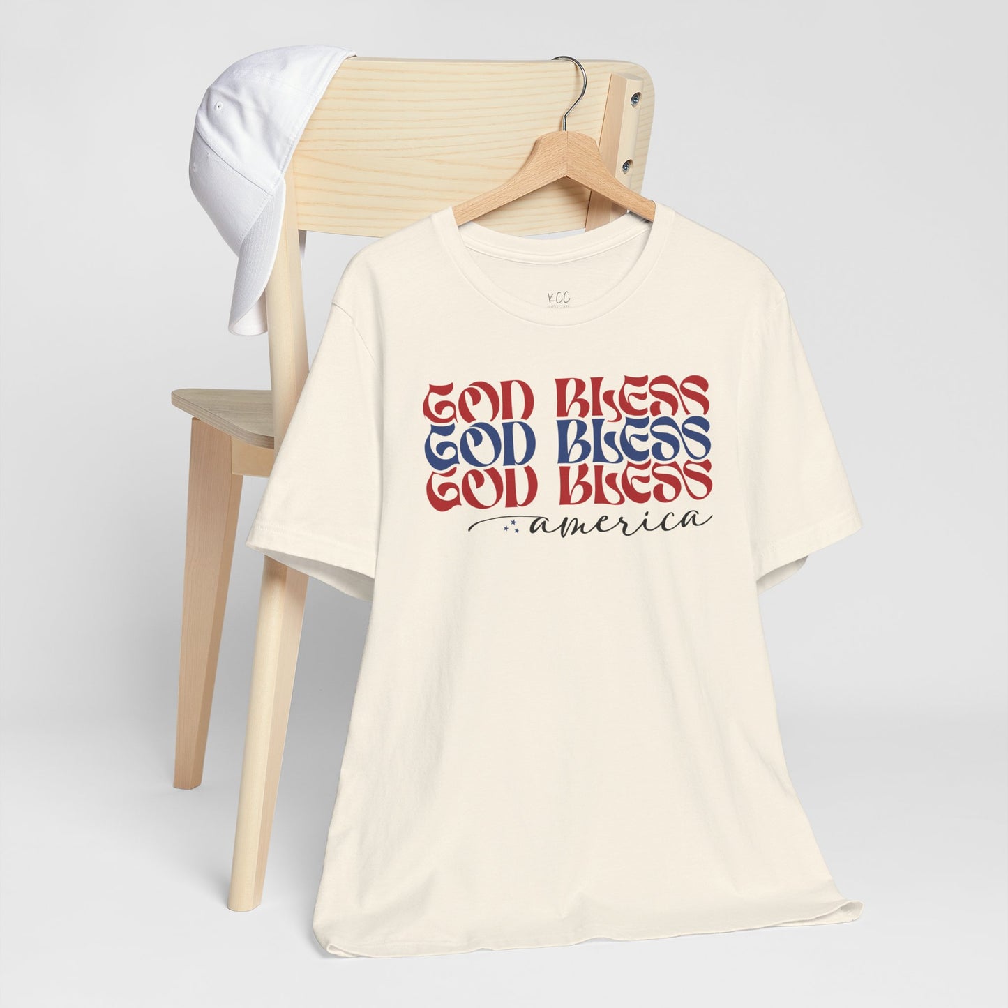 Retro God Bless Shirt