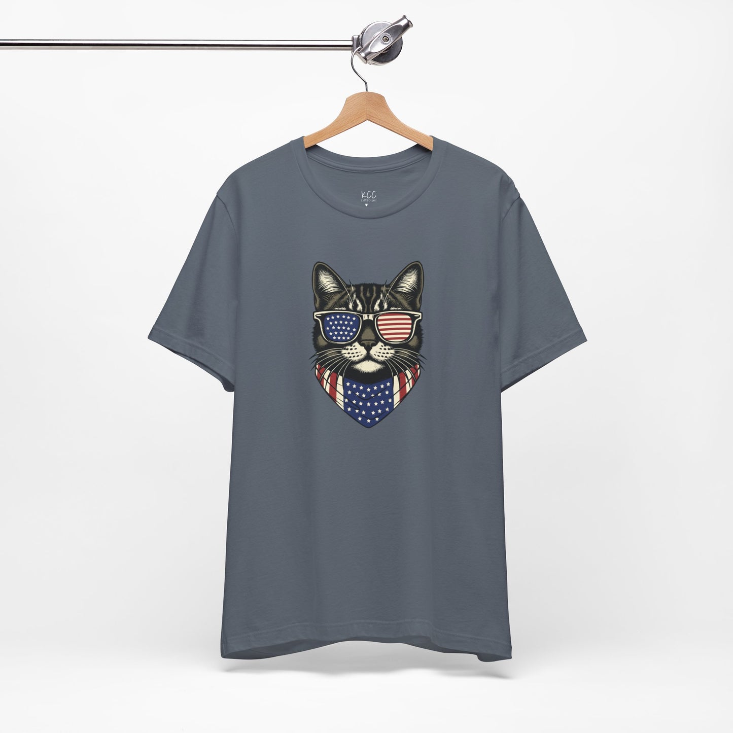 Patriotic Cat Tee