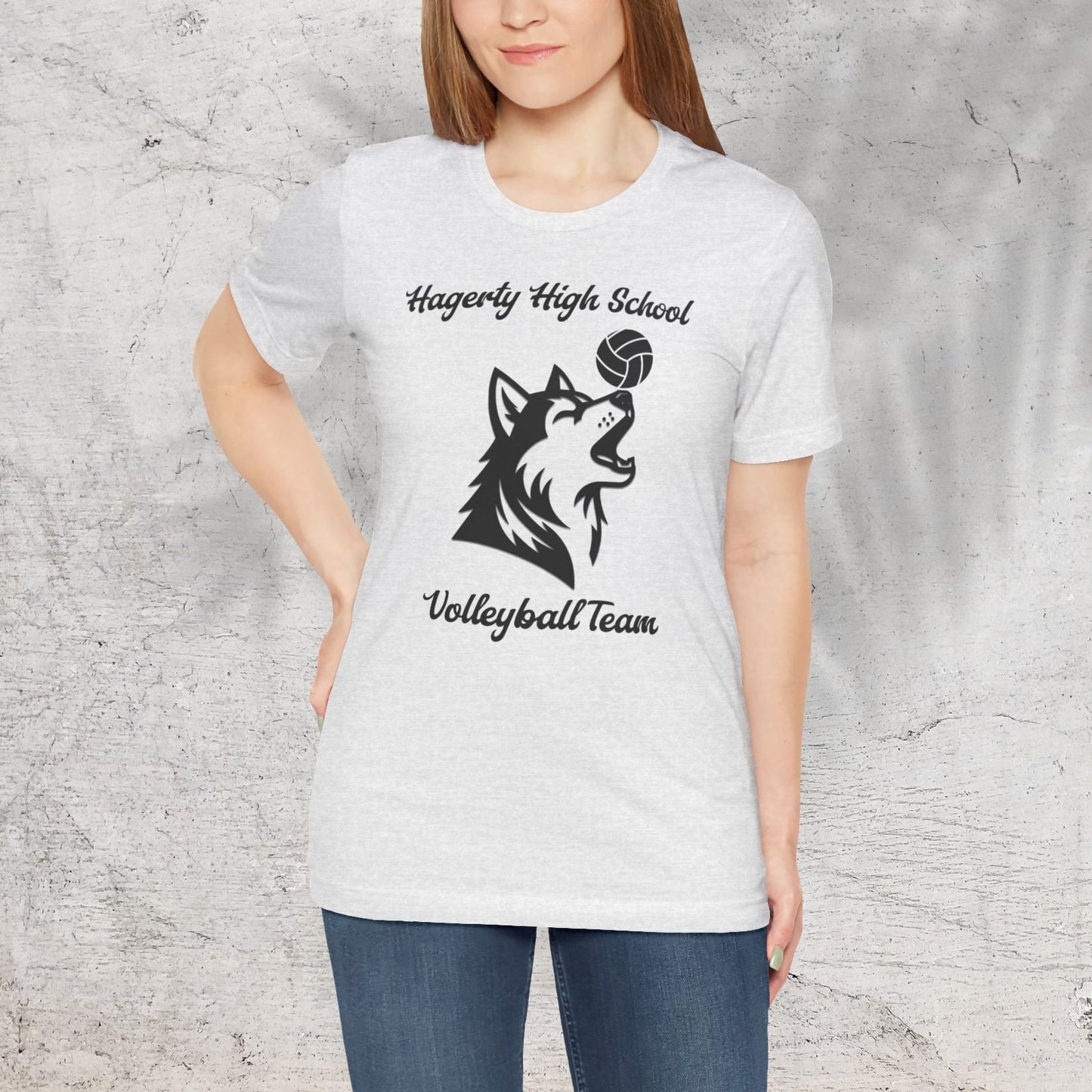 Hagerty High School Volleyball Team Tee - Show Your Huskies Pride
