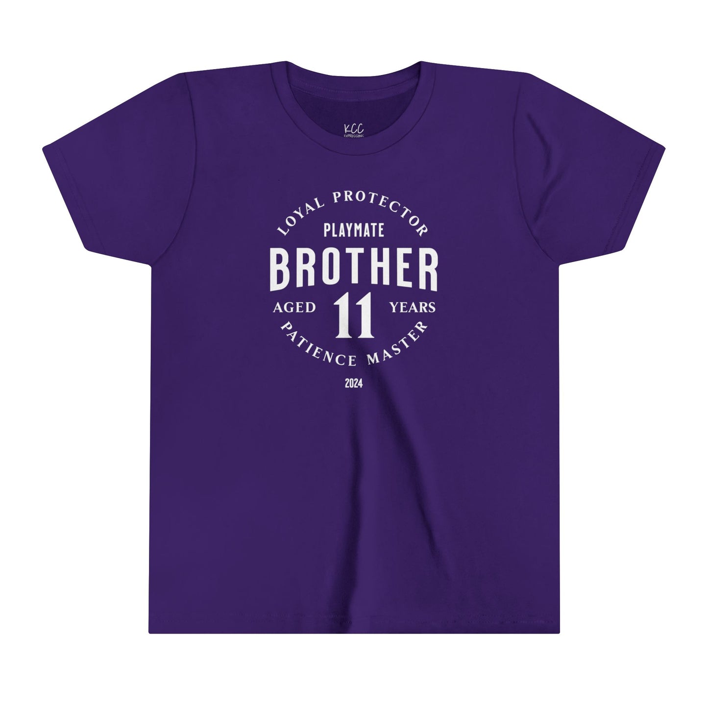 "Loyal Protector Brother Tee - Playmate & Patience Mastery"