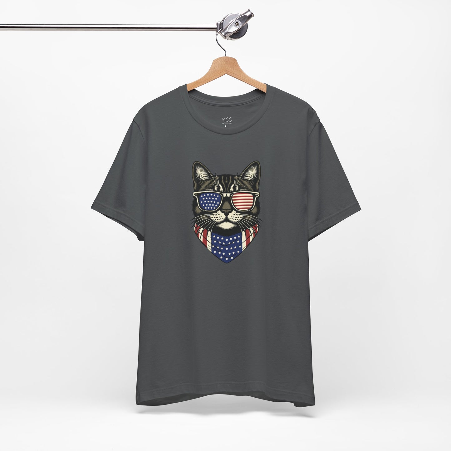 Patriotic Cat Tee