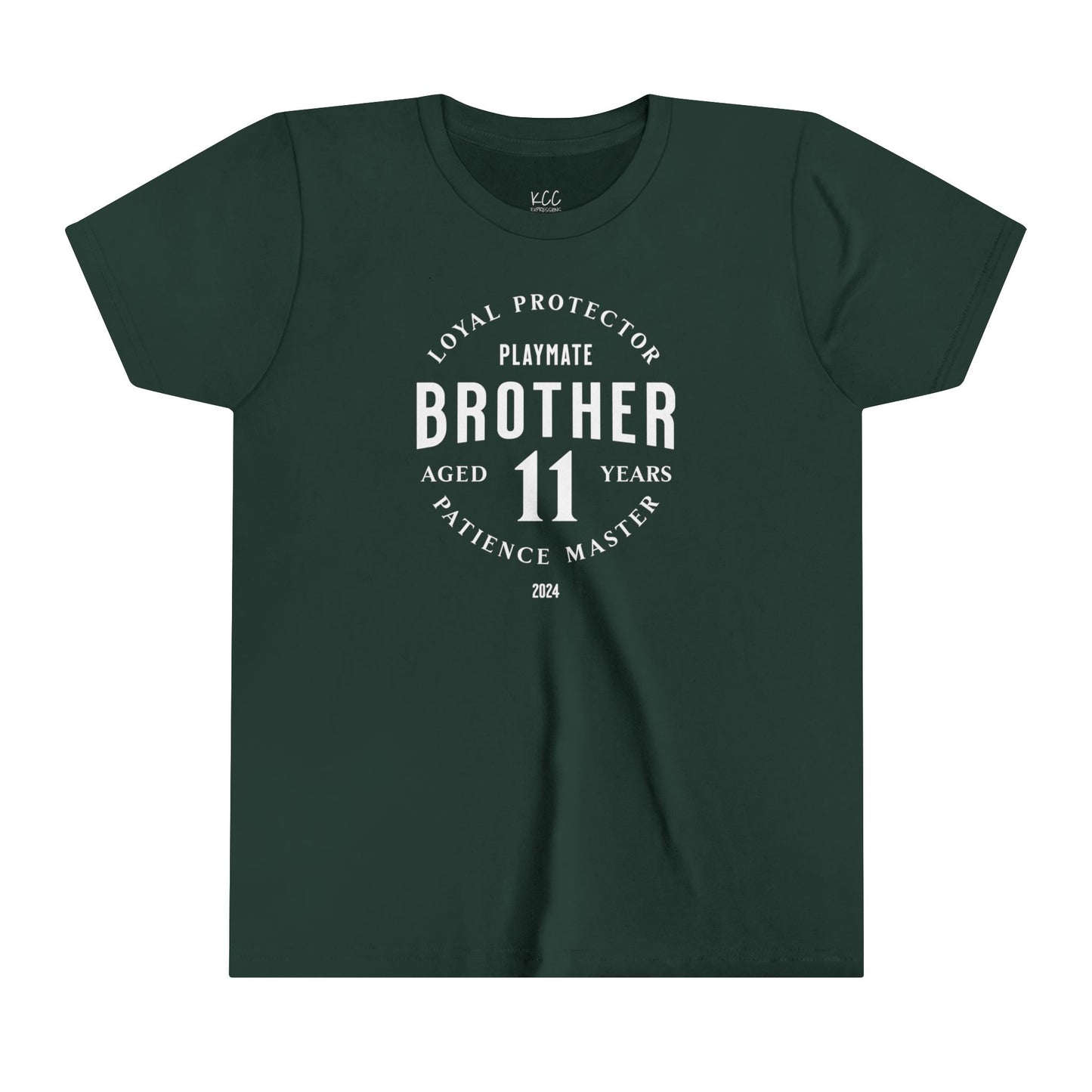 "Loyal Protector Brother Tee - Playmate & Patience Mastery"