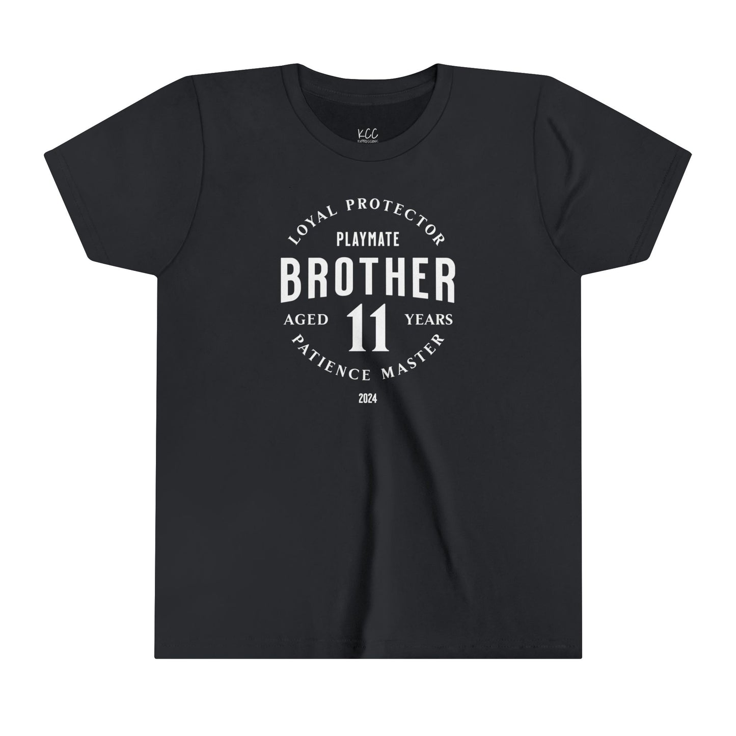 "Loyal Protector Brother Tee - Playmate & Patience Mastery"
