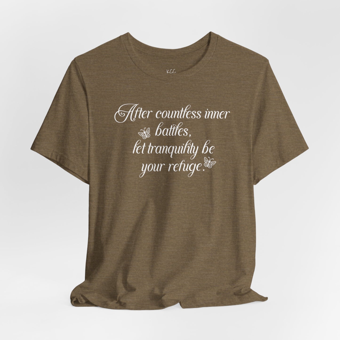 Tranquility Refuge Inspirational Tee