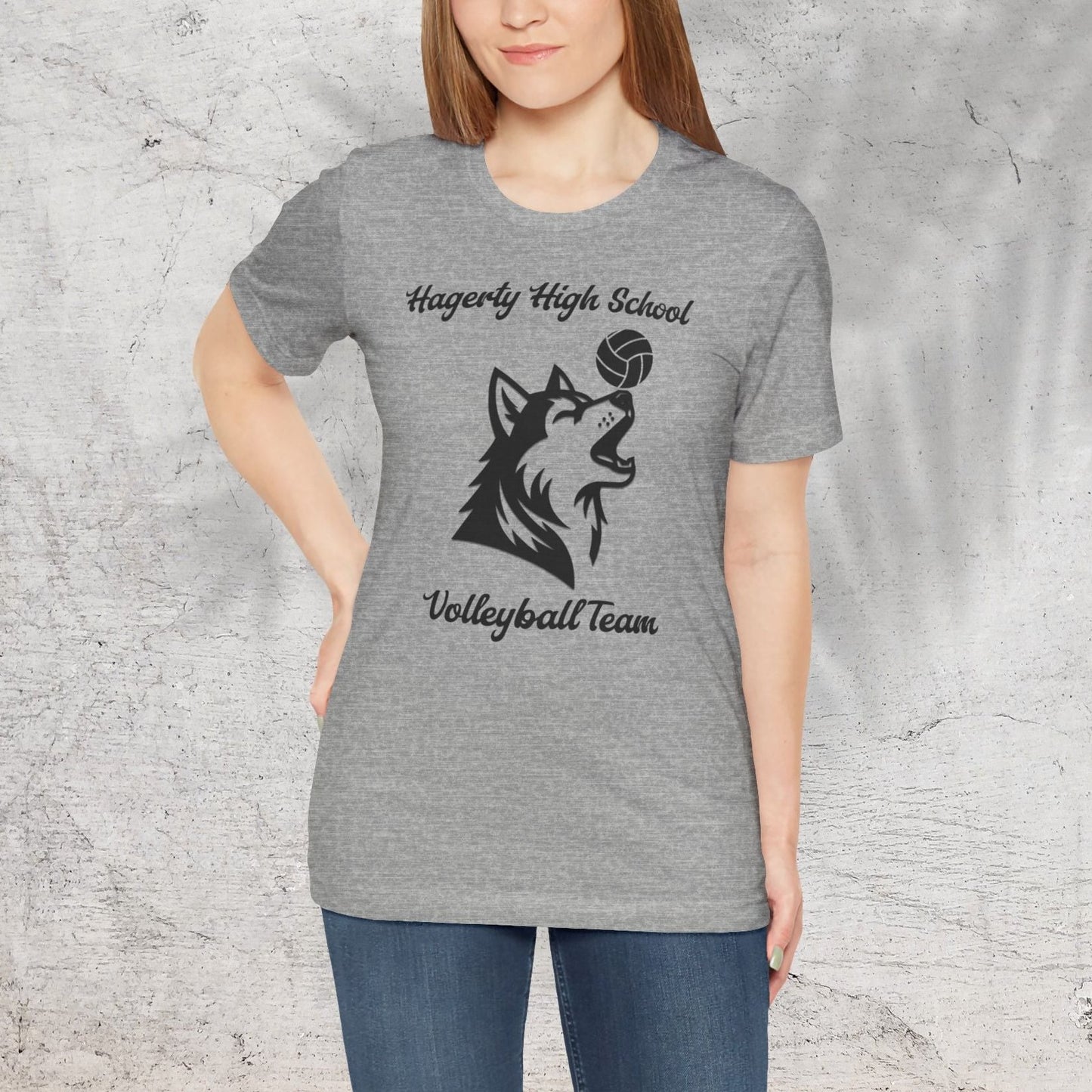 Hagerty High School Volleyball Team Tee - Show Your Huskies Pride