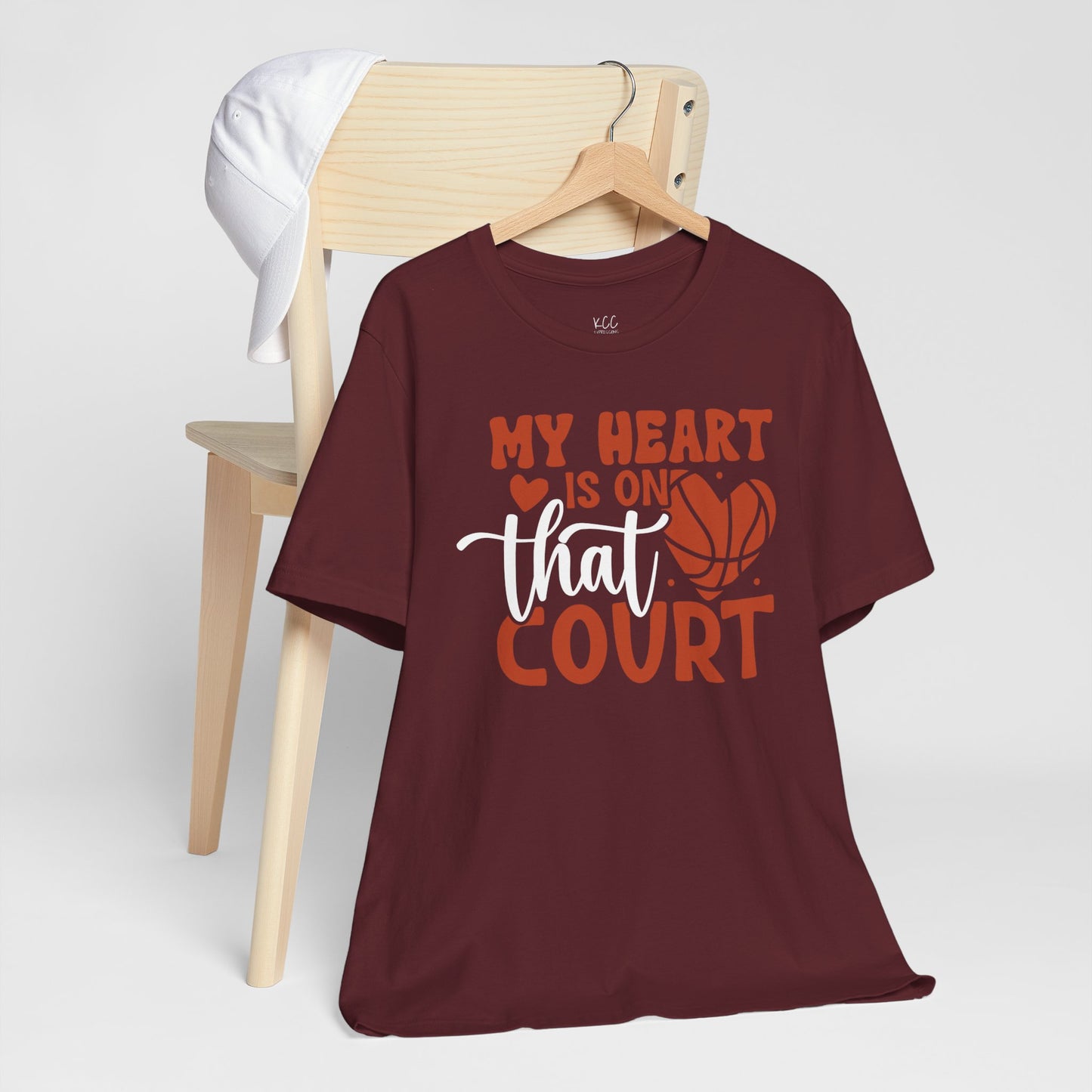 My Heart Is on That Court Tee