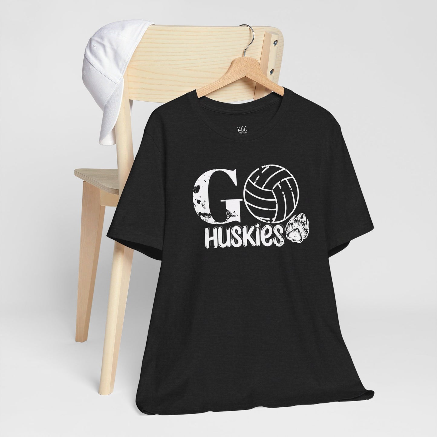 Go Huskies Volleyball Supporter Tee - Show Your Team Spirit