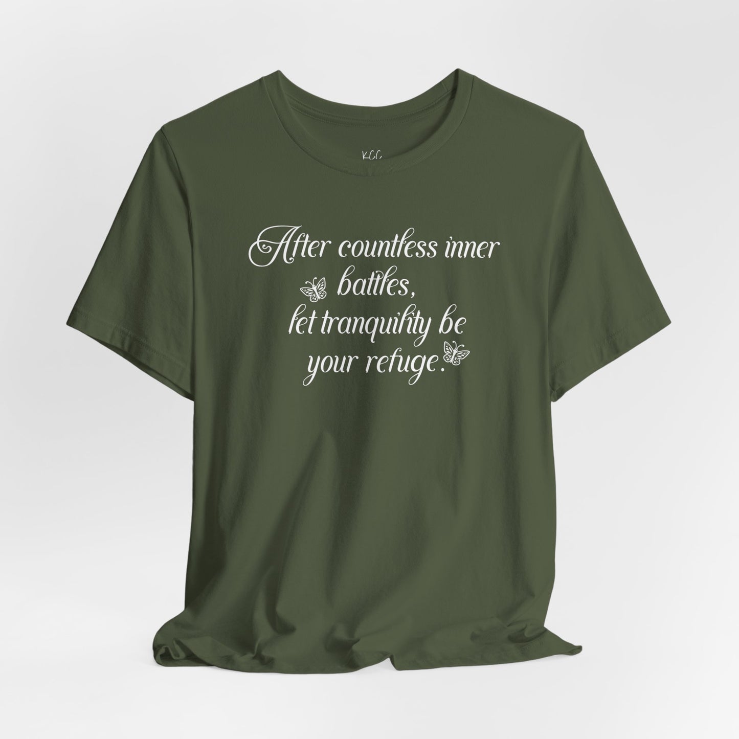 Tranquility Refuge Inspirational Tee