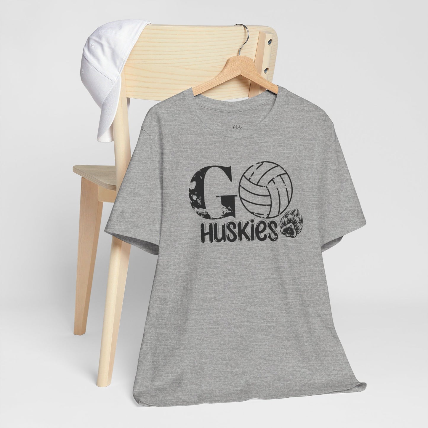 Go Huskies Volleyball Supporter Tee - Show Your Team Spirit