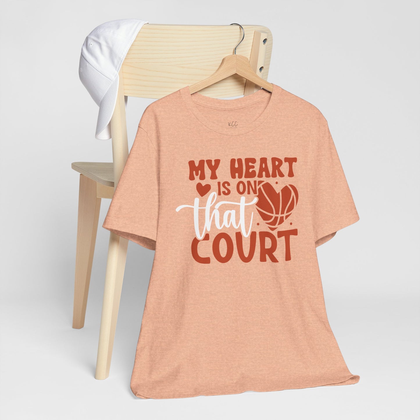 My Heart Is on That Court Tee
