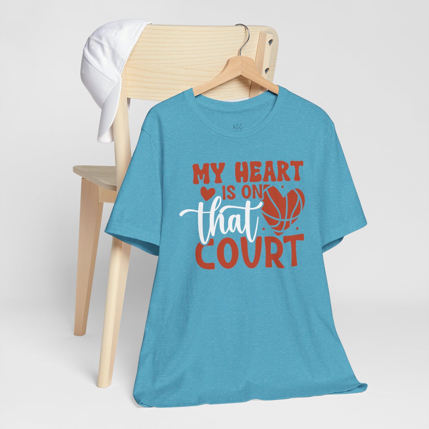 My Heart Is on That Court Tee