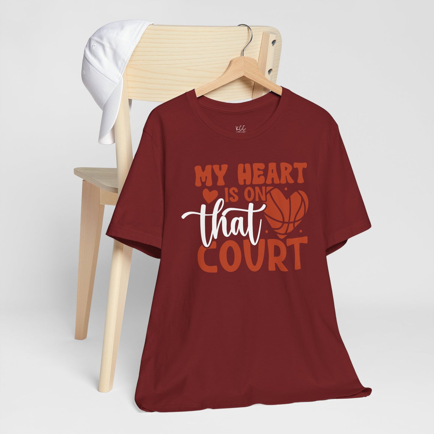 My Heart Is on That Court Tee