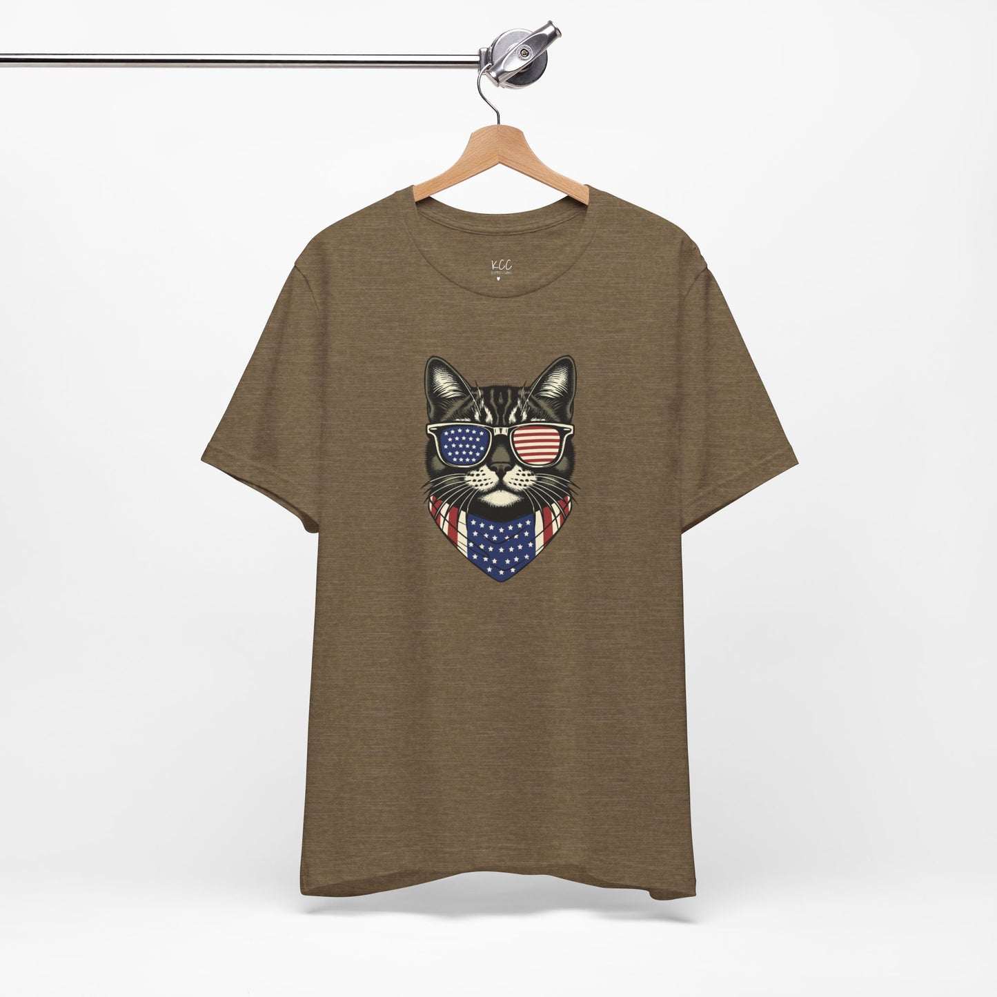 Patriotic Cat Tee