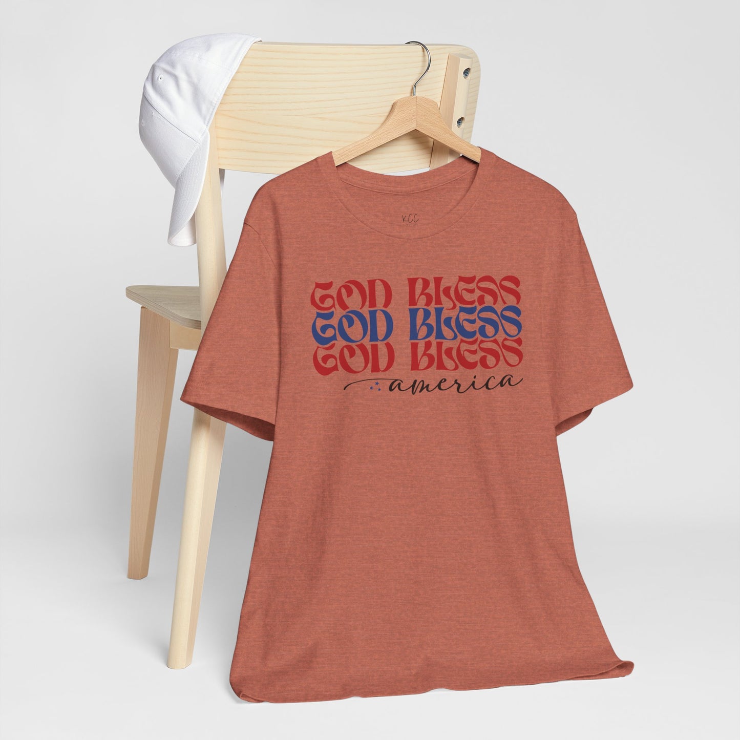 Retro God Bless Shirt