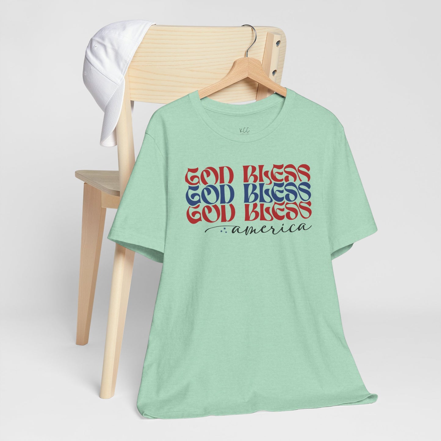 Retro God Bless Shirt