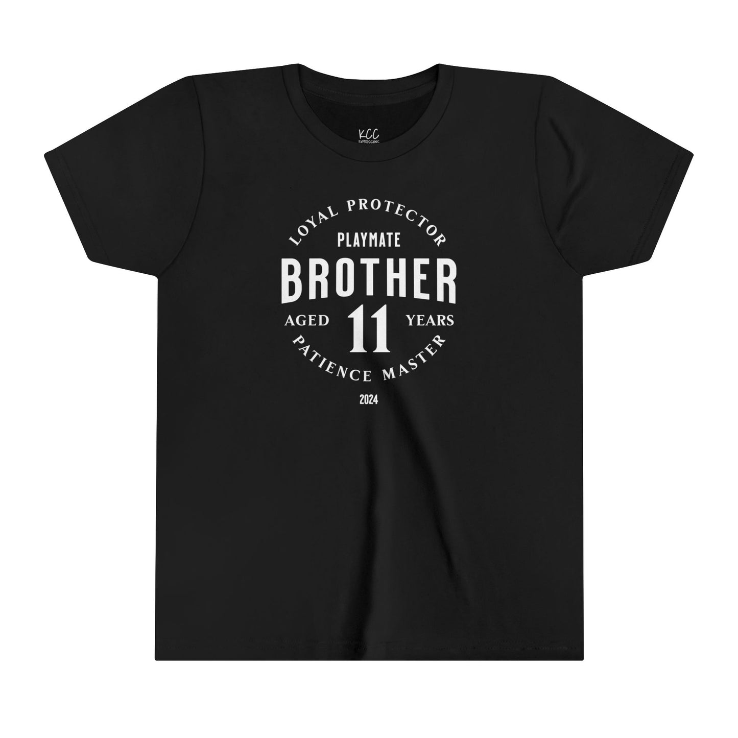"Loyal Protector Brother Tee - Playmate & Patience Mastery"