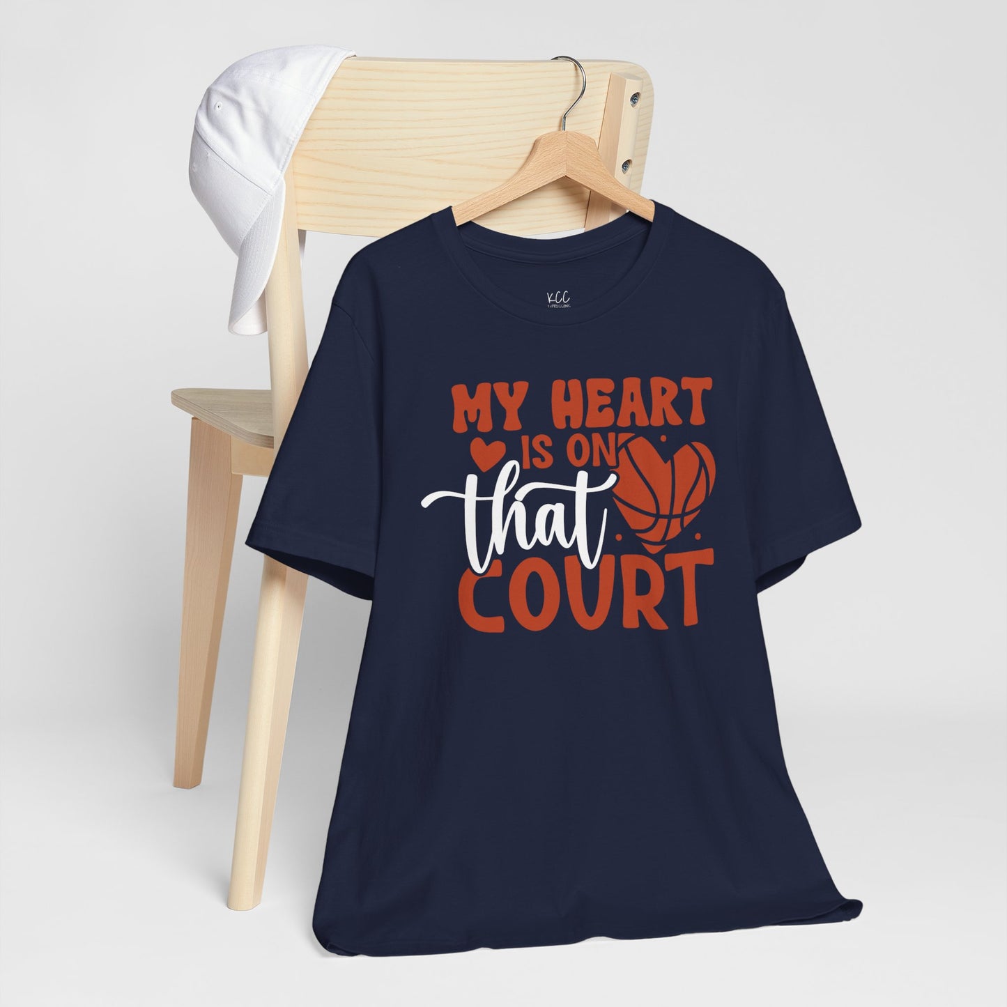 My Heart Is on That Court Tee