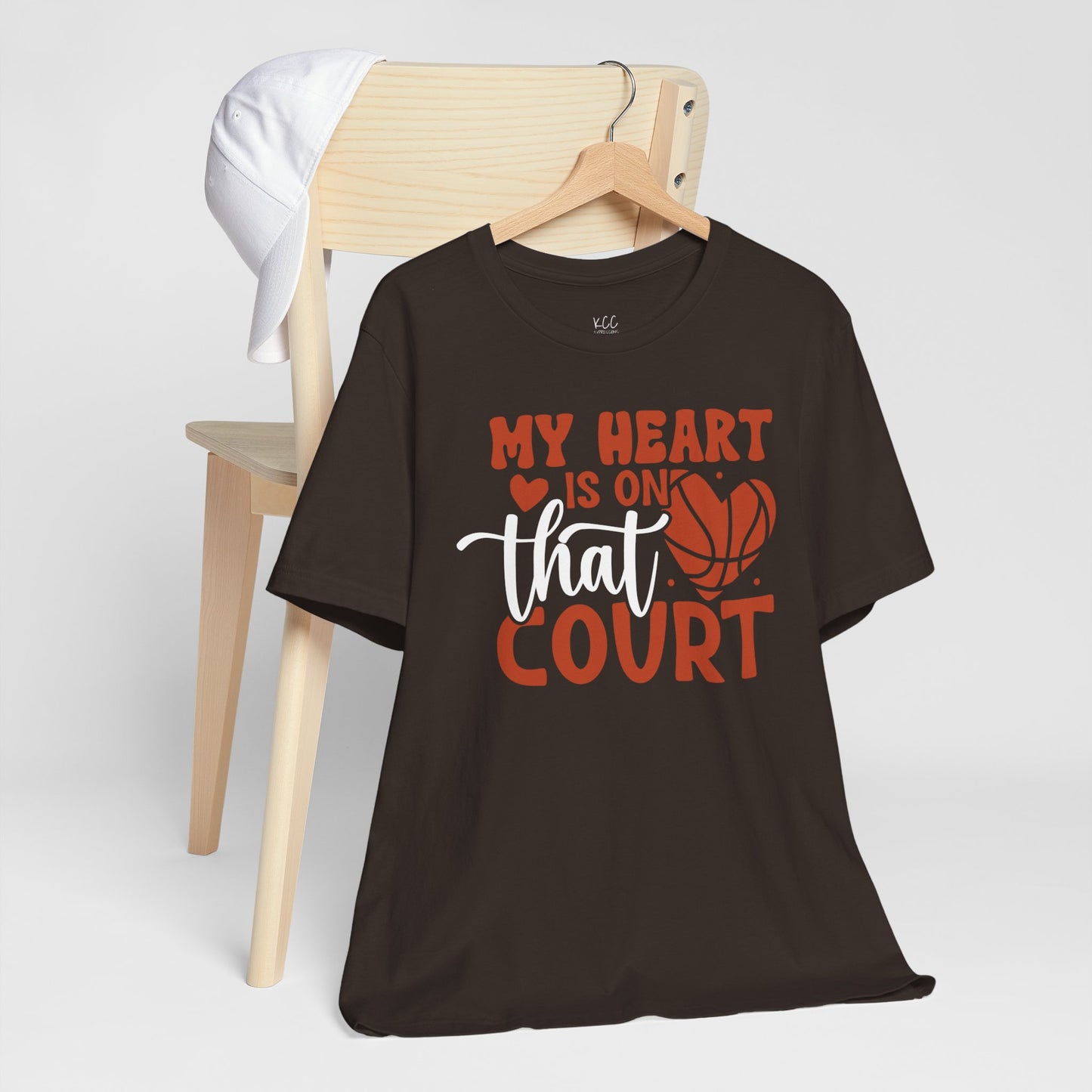 My Heart Is on That Court Tee