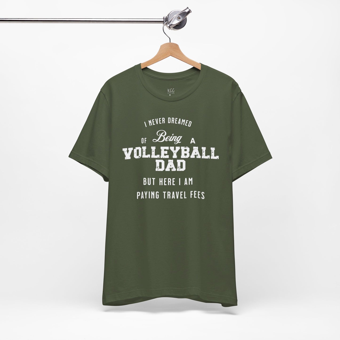 Volleyball Dad Travel Fee Tee - Proud Supporter of the Team