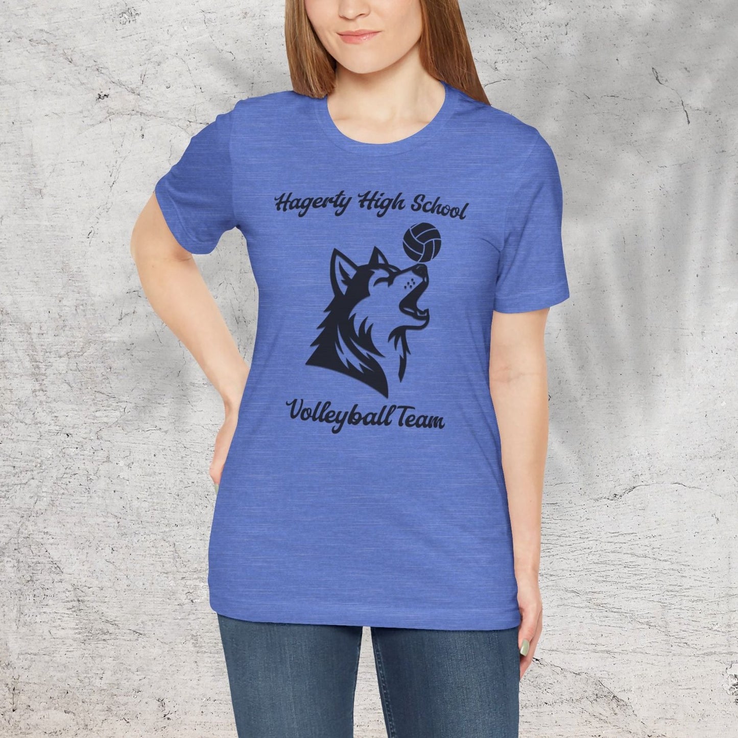Hagerty High School Volleyball Team Tee - Show Your Huskies Pride