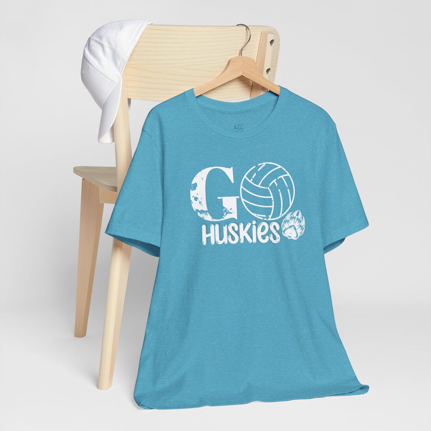 Go Huskies Volleyball Supporter Tee - Show Your Team Spirit