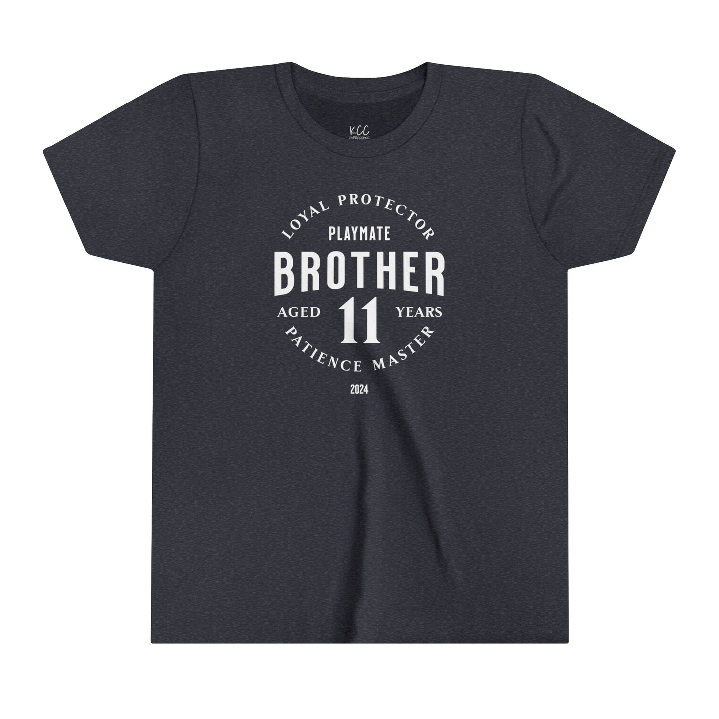 "Loyal Protector Brother Tee - Playmate & Patience Mastery"