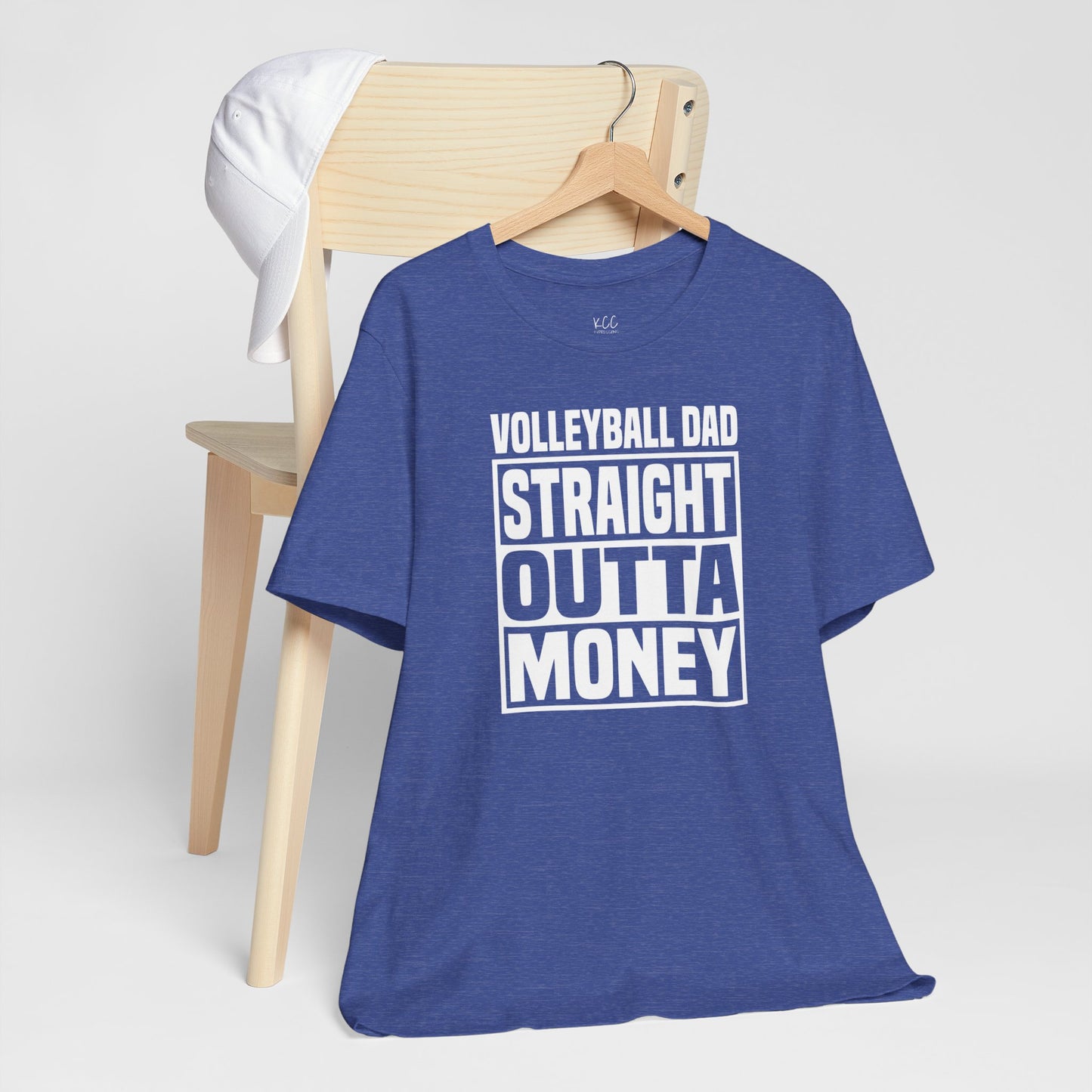 Volleyball Dad – Straight Outta Money Tee