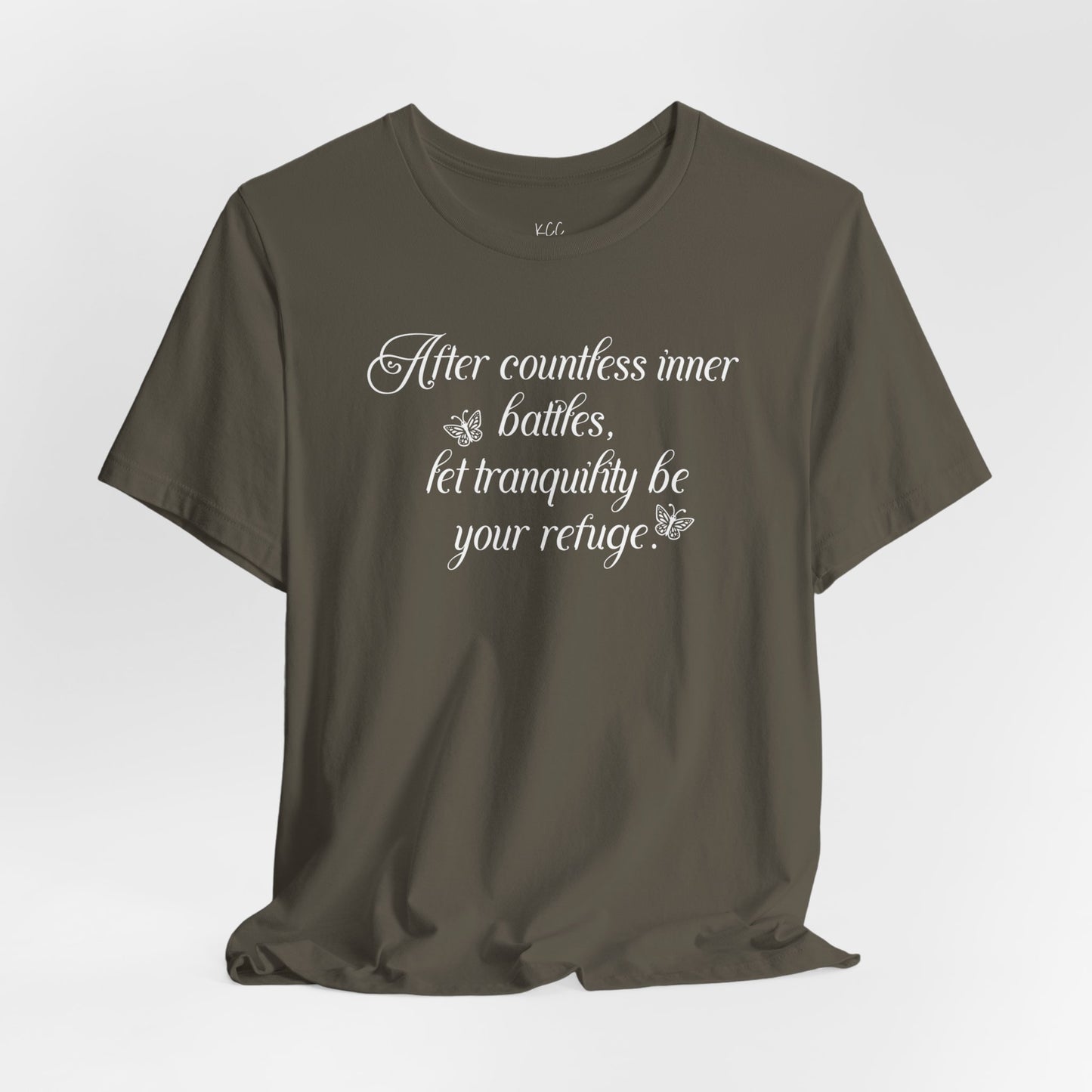 Tranquility Refuge Inspirational Tee