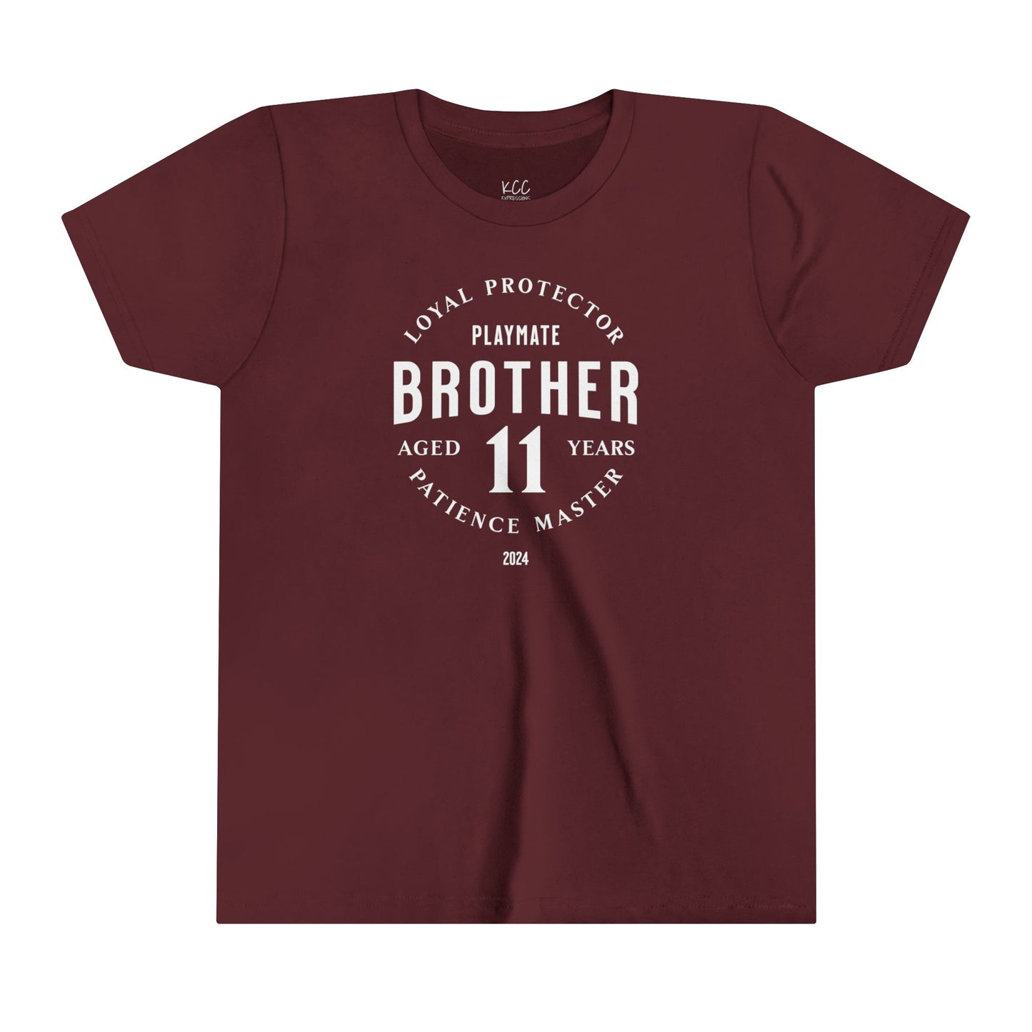 "Loyal Protector Brother Tee - Playmate & Patience Mastery"