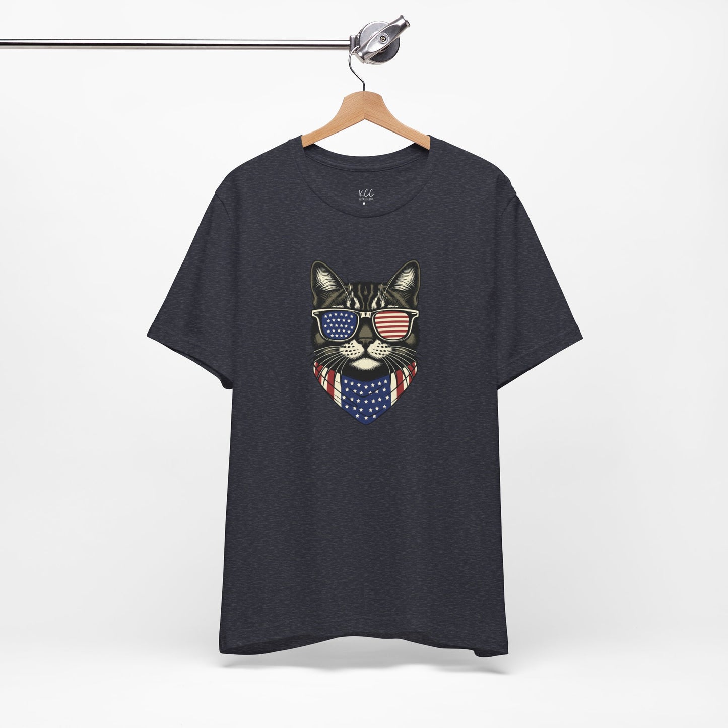 Patriotic Cat Tee