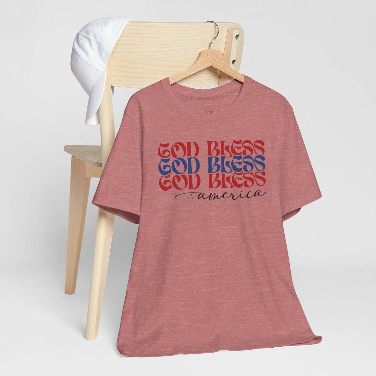 Retro God Bless Shirt