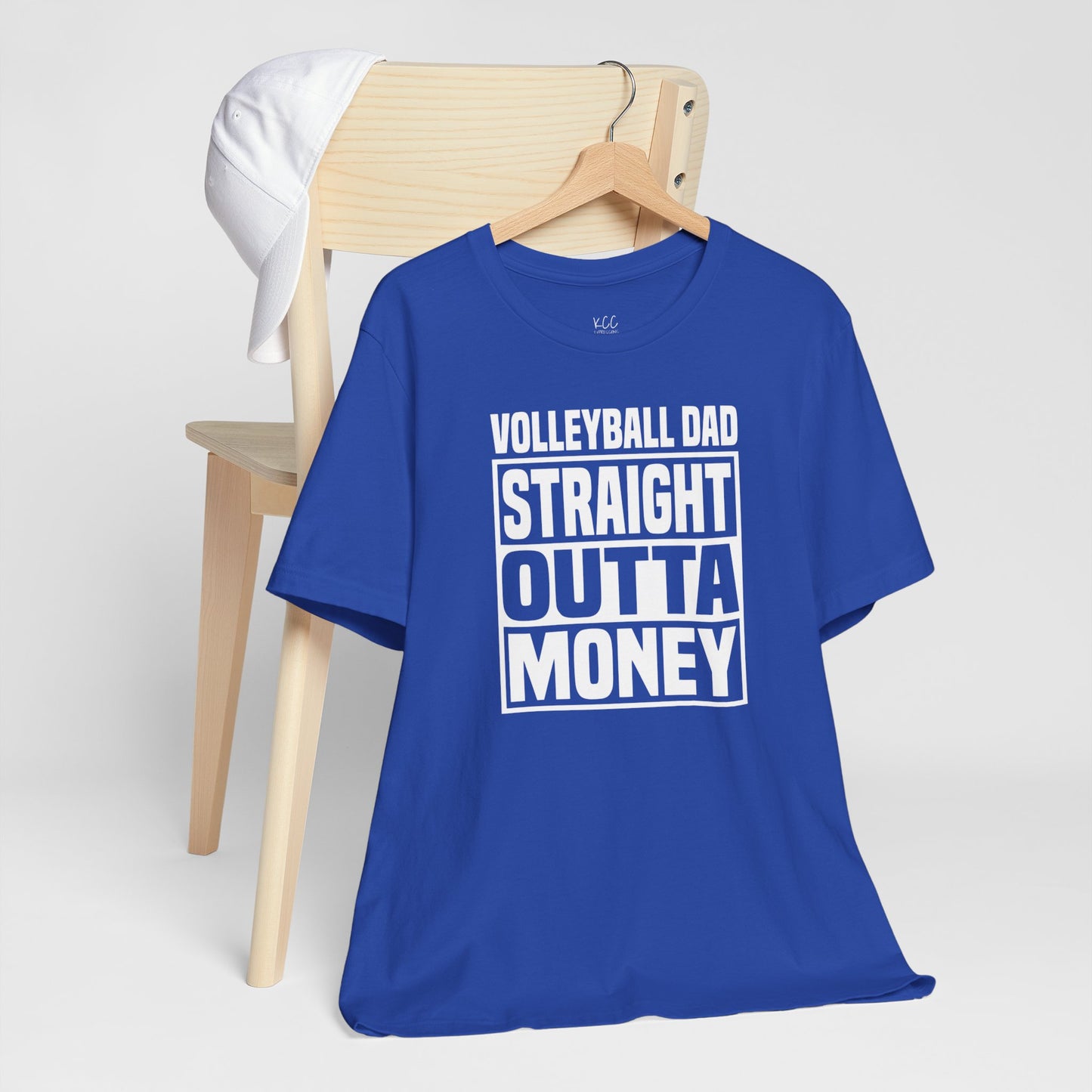 Volleyball Dad – Straight Outta Money Tee