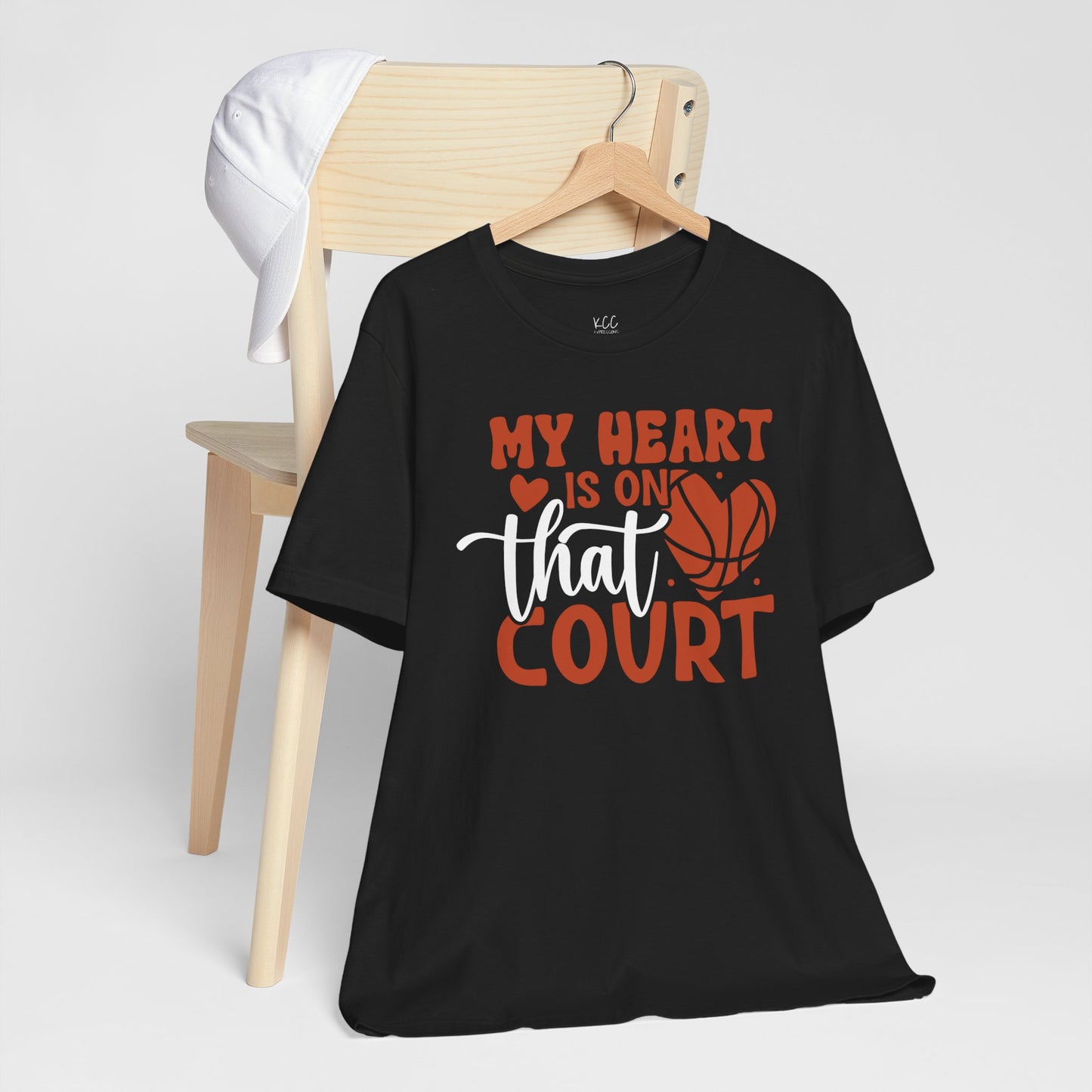 My Heart Is on That Court Tee