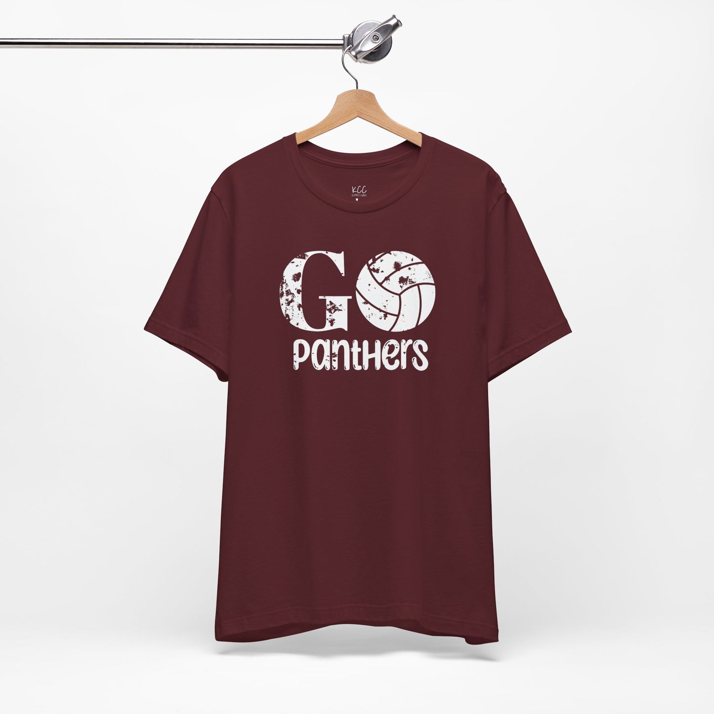 Go Panthers Volleyball Tee