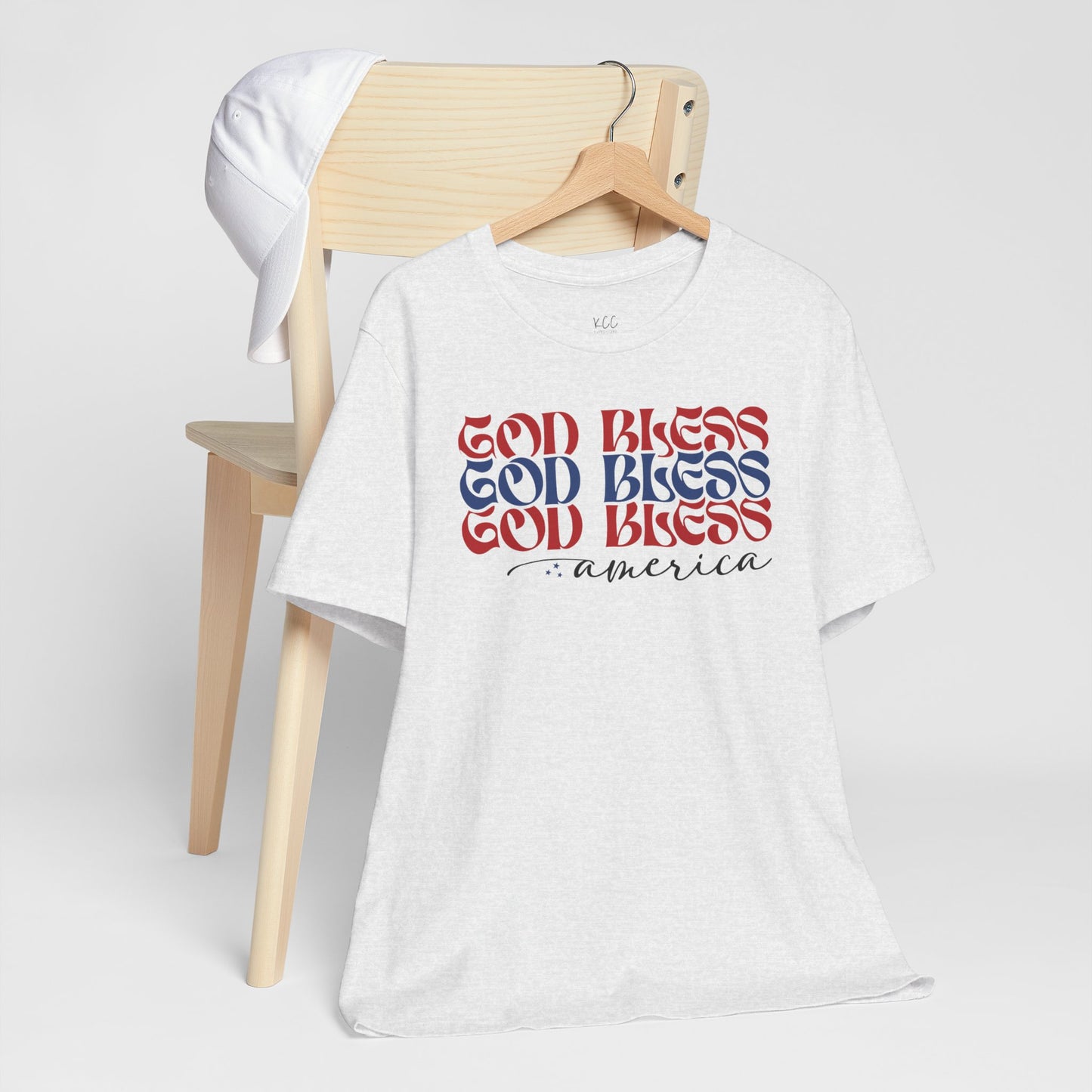 Retro God Bless Shirt