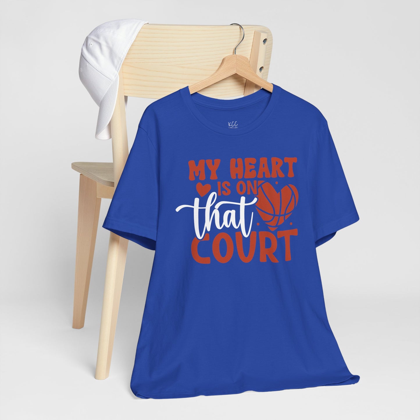 My Heart Is on That Court Tee