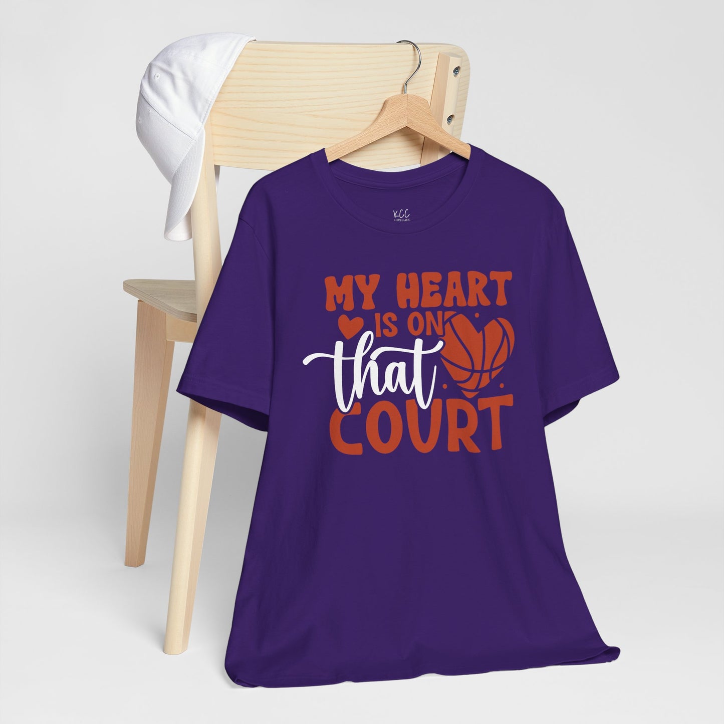 My Heart Is on That Court Tee